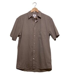 H&M grey cotton shirt regular fit . Size S . New.